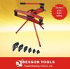 SWG Manual Hydraulic Pipe Bender for 1-4 Inch Steel, Iron, Galvanized Pipes