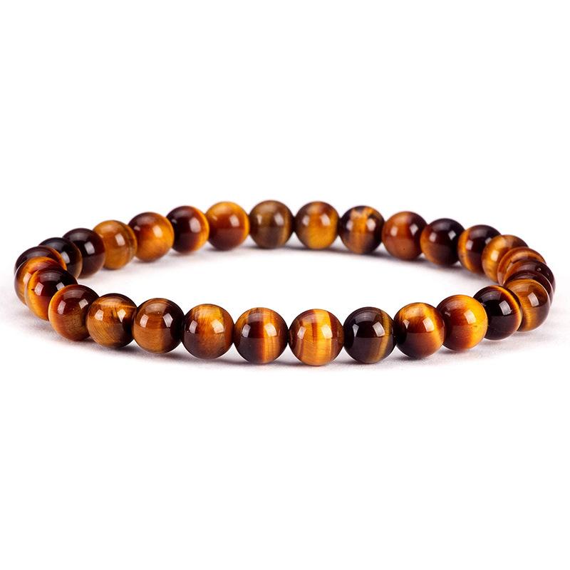

JYL TS Bracelet Men s Custom Eye Honors Identity & Courage yellow tiger eye