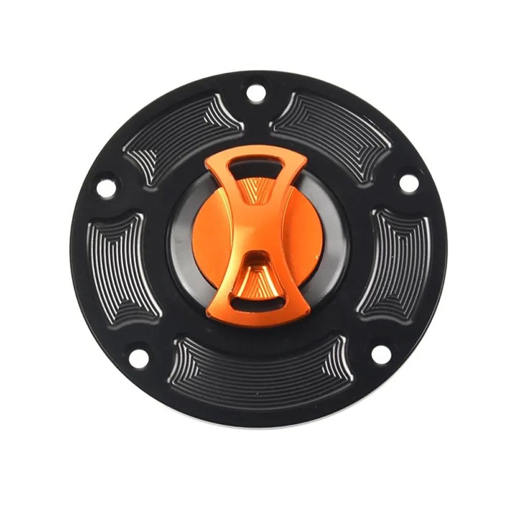 Gas Fuel Tank Cap For Ducati MONSTER795 796 696 1100EVO 2009-2014 Refitting Aluminum Alloy Quick-release Fuel Tank Cover.