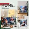 45X45Cm Christmas Elf Pillowcase Bedroom Sofa Cushion Cover 100% Polyester Living Room Cushion Pillowcase Home Decor