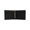 Daks Black Line Check Leather Wallet Dbwa0e623bk
