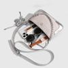 JIAERDI Sweet Cute Silver Underarm Bag For Women Summer Leather Chic Chain Shoulder Crossbody Bags Ladies Fairycore Y2k Handbag