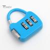3 Digit Combination Password Lock Easy To Use Multipurpose Backpack Padlock Portable Mini Carrying Password Lock