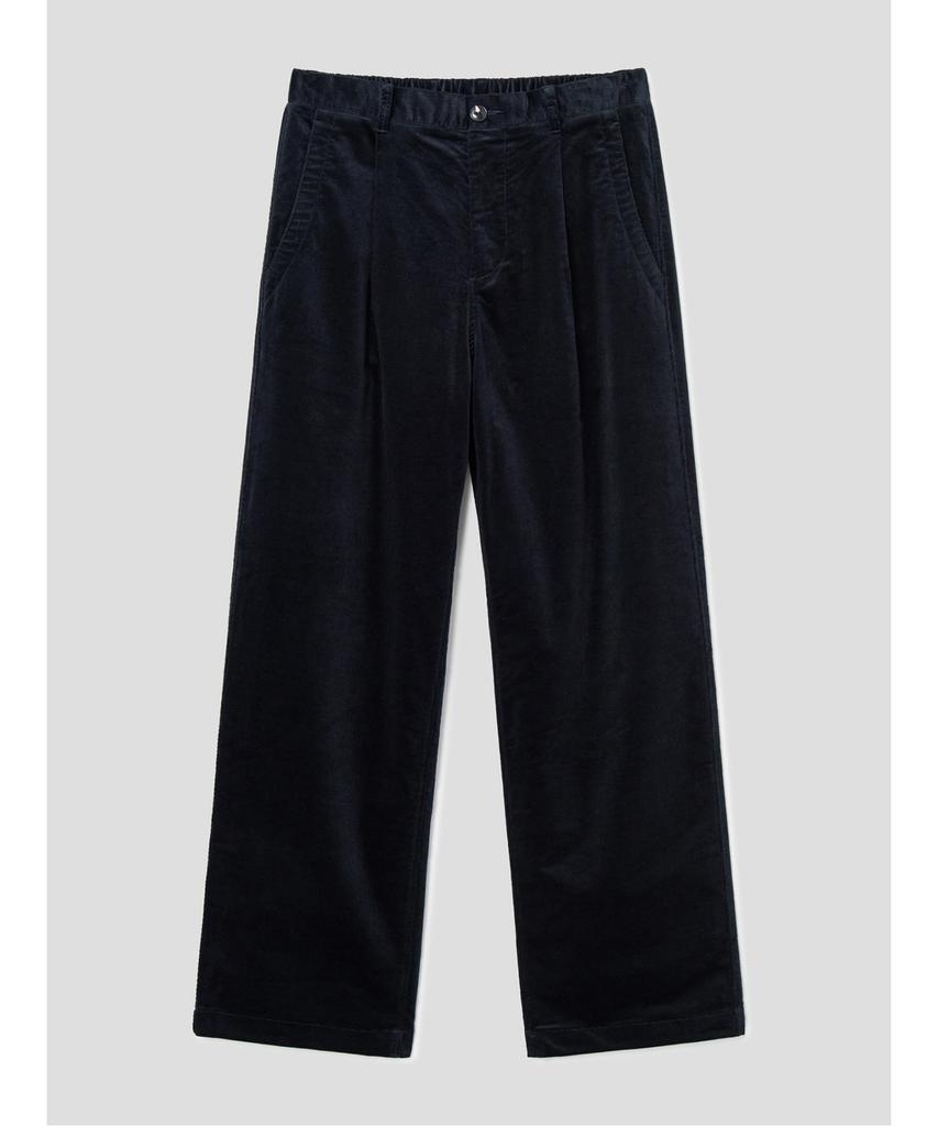 SHIFT.G Wide Fit Corduroy Pants Navy