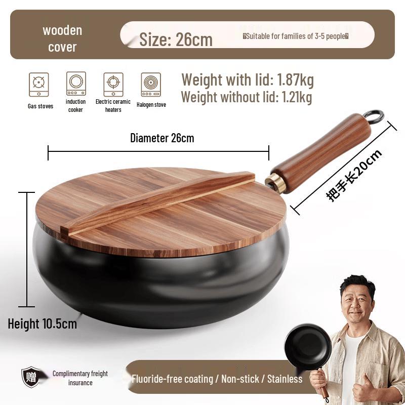 Guo Tao Non-stick Stir-fry Wok