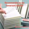 Handwritten Transparent Sticky Notes: Adhesive and Tearable, Perfect for Students To Highlight Key Points.