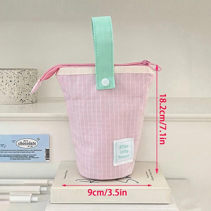 Kawaii Big Capacity Pencil Case Pen Storage Bag Cute Pencil Punch Back To School Kids Gift Stationery Supplies