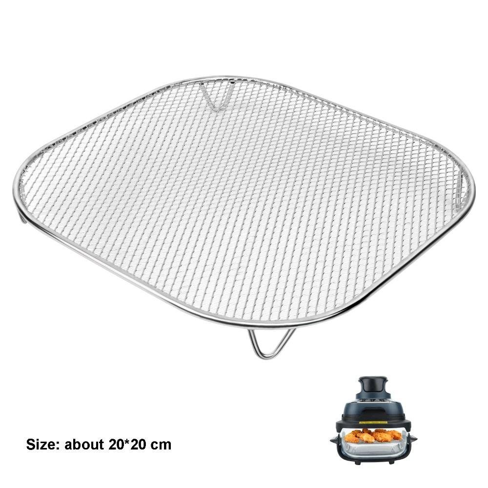 SUS304 Air Fryer Accessories Cooking Rack for Ninja Crispi FN101/FN103/FN100/Pro AS101 Baking