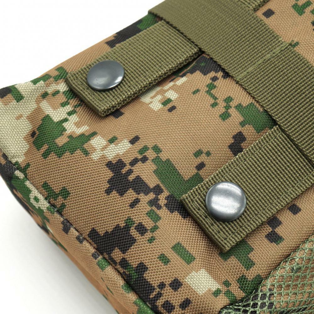 Men Outdoor Tactical Molle Pouch EDC Multifunktionsbälte Midjeväska Telefonficka