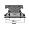 BDXRC Metal Chassis Gearbox Mount Transmission Holder for 1/10 RC Crawler Axial SCX10 II 90046 90047 90075