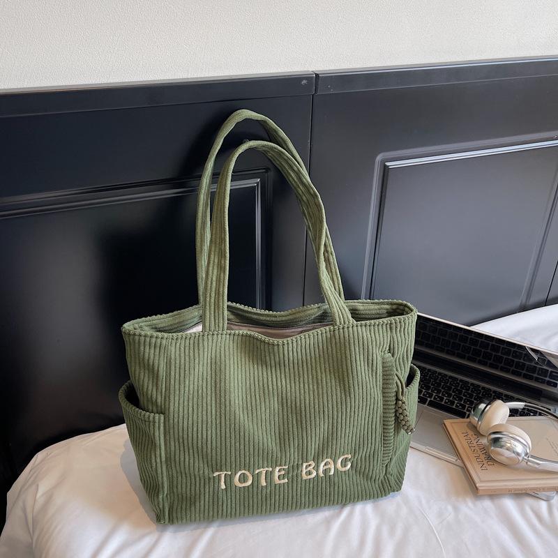 Tote bag women's 2025 autumn new women's tote bag commuter style simple fashion large capacity women's shoulder bag