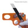 Woodworking Edge Corner Planer Edge Banding Arc Trimming Blade for Scraper Board PVC Binding Edge Trimmer Deburring Tool
