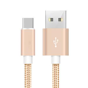 Nylon Braided Fast Charging USB C Cable 1m 2m 60W Type C Charger Cord Lead 3ft 6ft Datenkabel Ladekabel for Printers