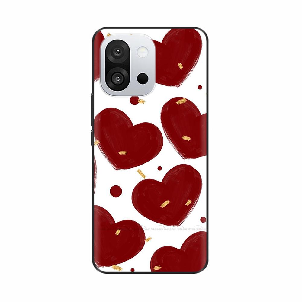For OnePlus 13T 5G Phone Case Butterfly Liquid Silicon Full Protection Back Cover for OnePlus 13 T OnePlus13T PKX110 Couple Gift
