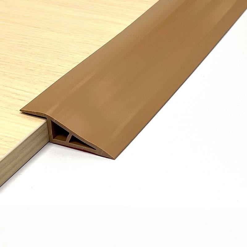 1pc Carpet To Tile Floor Transition Strip Wear-resistant Self Adhesive Edging Trim Strip Household Cuttable Threshold Cover Door