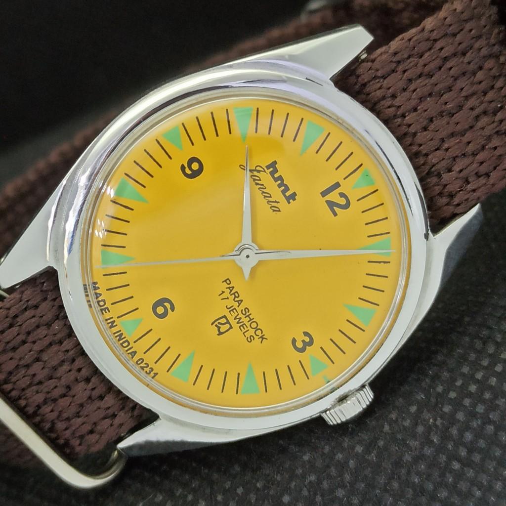 

Б/У HMT JANATA индийские мужские механические часы a292831-1 Sku551e-a292831