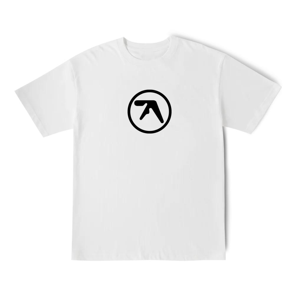 New Men T-Shirt Aphex Twin Cotton Print Cotton Graphic Oversized Street Fashion Short Sleeve Tops Tees Y2k Streetwear Clothing