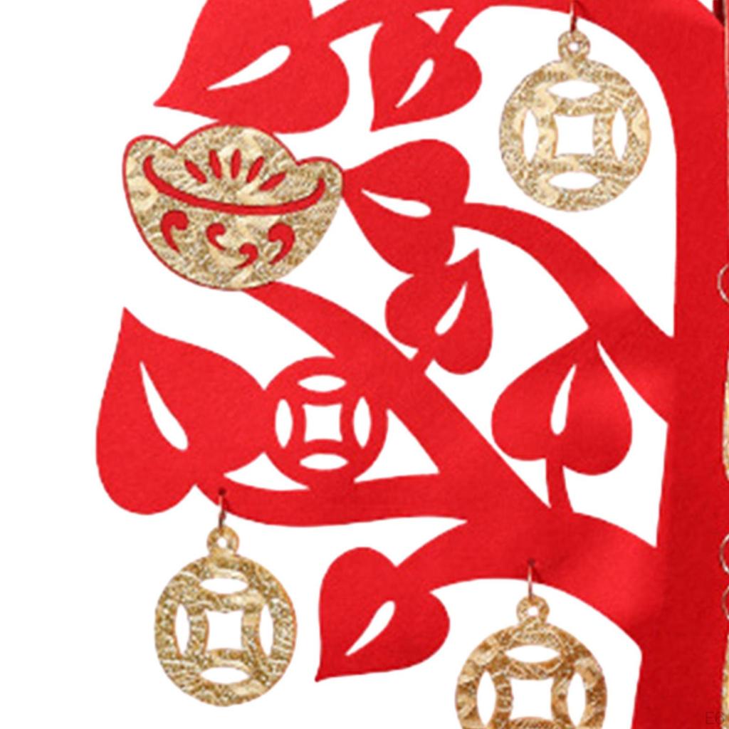 Chinese Year Money Desktop Ornament Traditional Wealth DIY for Home Indoor Decoration