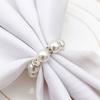 Unique Table Ornaments for Sophisticated Settings Chic Table Accessories Eye catching Pearls Napkin Rings