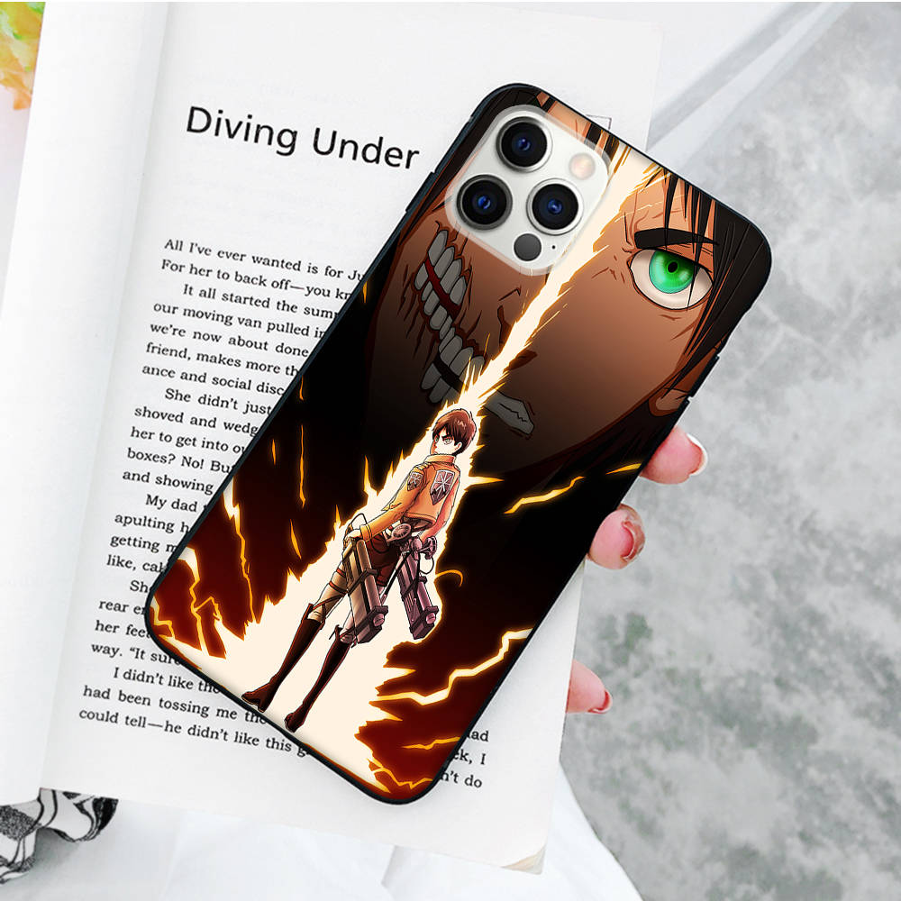JW65 Rivaille Attack On Titans Soft Case for Samsung Note 20 Lite S24 Ultra S23 A03 A05 A06 A11 A71 A15 A16 A13 A24 A25 A33 A52 A53 A50 M55 M35 Plus