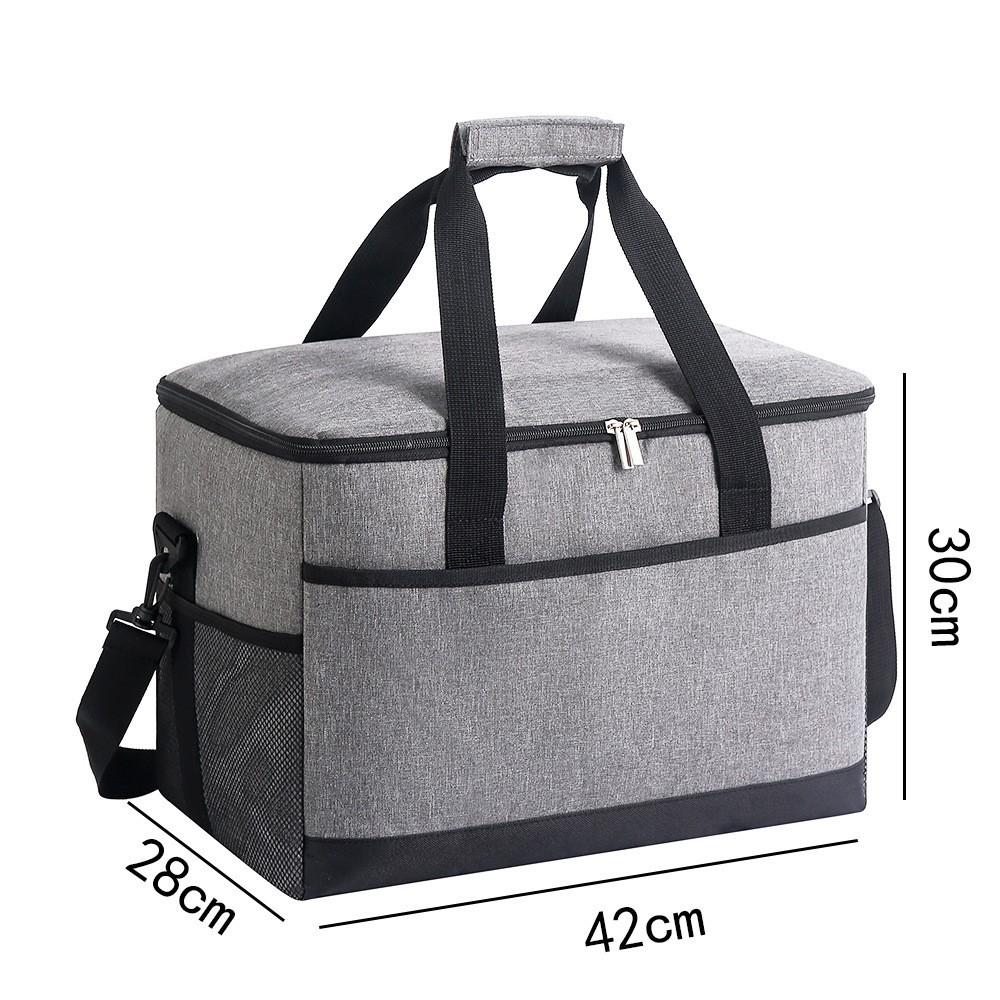 35L Insulated Outdoor Picnic and Lunch Bag – Portable Large Capacity for Fresh Keeping and Camping Ice Packs