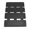 13W 5V ETFE Foldable Solar Panel Charger Dual USB Output Phone Power Bank Solar Charging Pack 4 Fold Black
