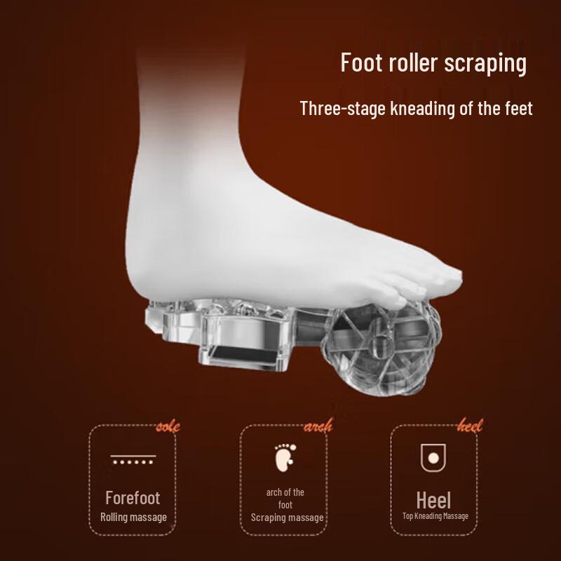 Dis Multi-functional Leg & Foot Massager Stool CN Plug (adapter Included)