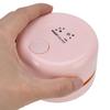 Stolný vysávač Mini USB Automatický zametač prachu na stôl Nabíjateľná batéria 18650 600mAHRužový