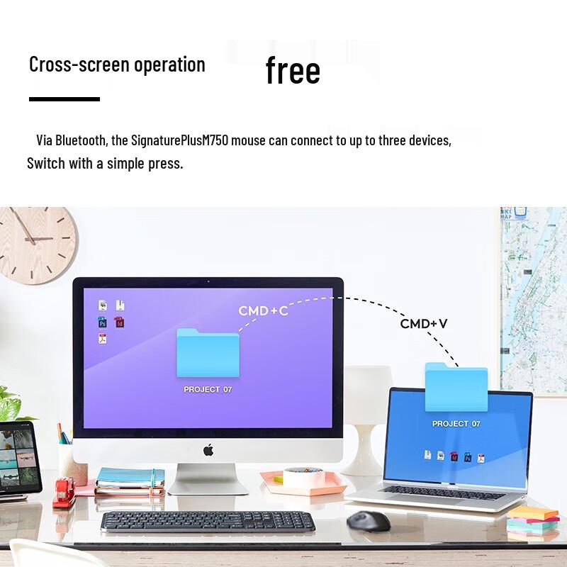 Logitech M750 Silent Dual-Mode Wireless Mouse