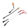 Motorcycle Water Temperature Gauge Sensor Connector Extension Line Water Tank Temperature Plug Accessories