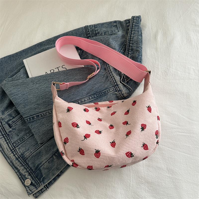 Niche design retro fashion personality casual armpit beautiful new dumpling bag handbag