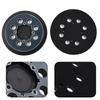 2pcs Sander Backing Pad 5 Inch 8 Dust Collection Hole Hook-&-loop Pad Plastic PU Polishing Disc Power Tool Accessories
