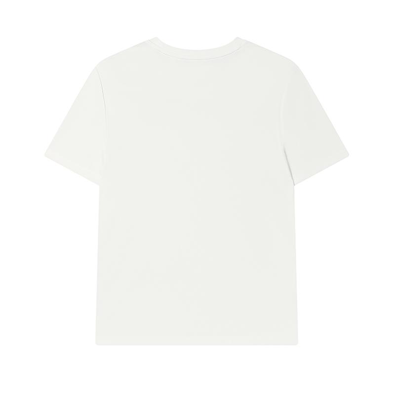 FILA Classic Fashion Comfortable Versatile Short Sleeve T-Shirt Women tops White F11W533104F-WT