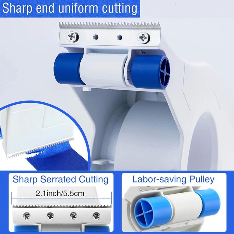 Maler Maskeringstape Applikator Dispenser Maskin Vegg Gulv Emballasje Forseglingsverktøy For 1,88-2" X 60 Yard Standard Tape