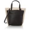 [Regato Largo] Reversible Faux Shearling 2-Way Tote Bag A5 DBR