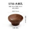 Modern Minimalist Retro Natural Wood Cabinet Door Handle Cupboard Drawer Knob High-end Luxury Wardrobe Pull Furniture Hardware