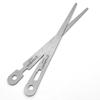 Food Tongs for Cooking Versatile Barbecue Tongs Camping Tongs Bread Tongs Ti Metal Kitchen Tongs