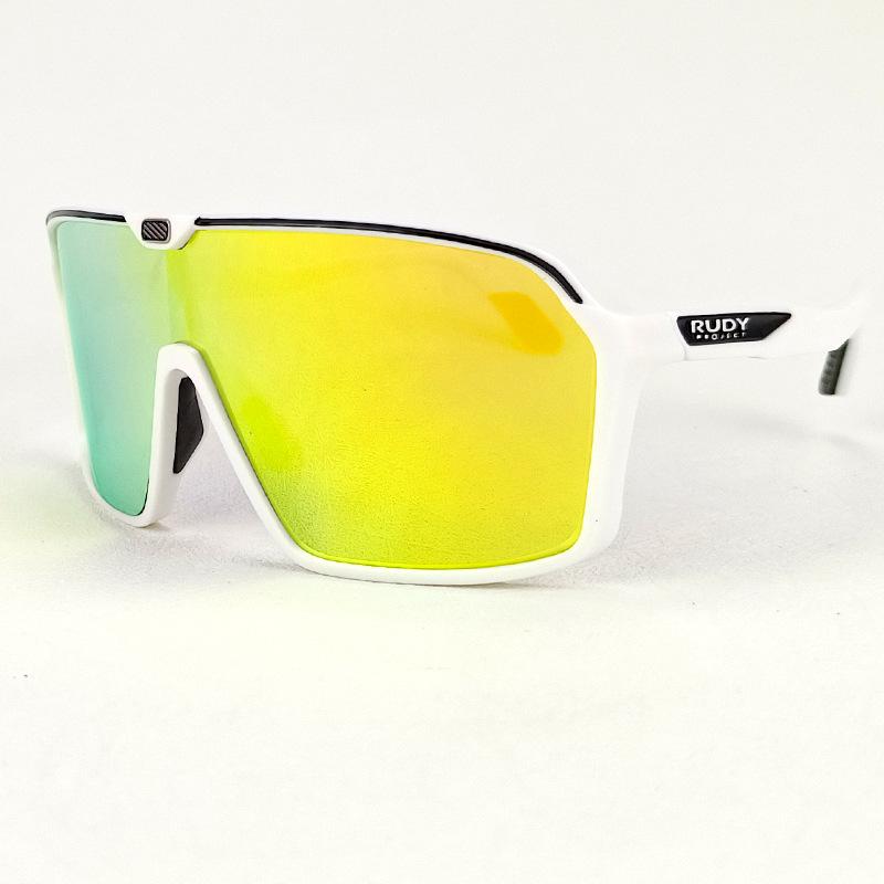 New UV Resistant Men's and Women's Large Frame Sunglasses Colorful Goggles Outdoor Cycling Goggles