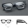 Vintage Big Wide Legs Acetate Glasses Frames High Quality Optical Eyewear for Women and Men