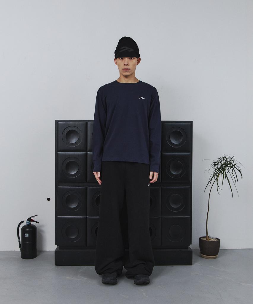 Tansanmageunesyum Pony Hotfix Long Sleeve (Navy)