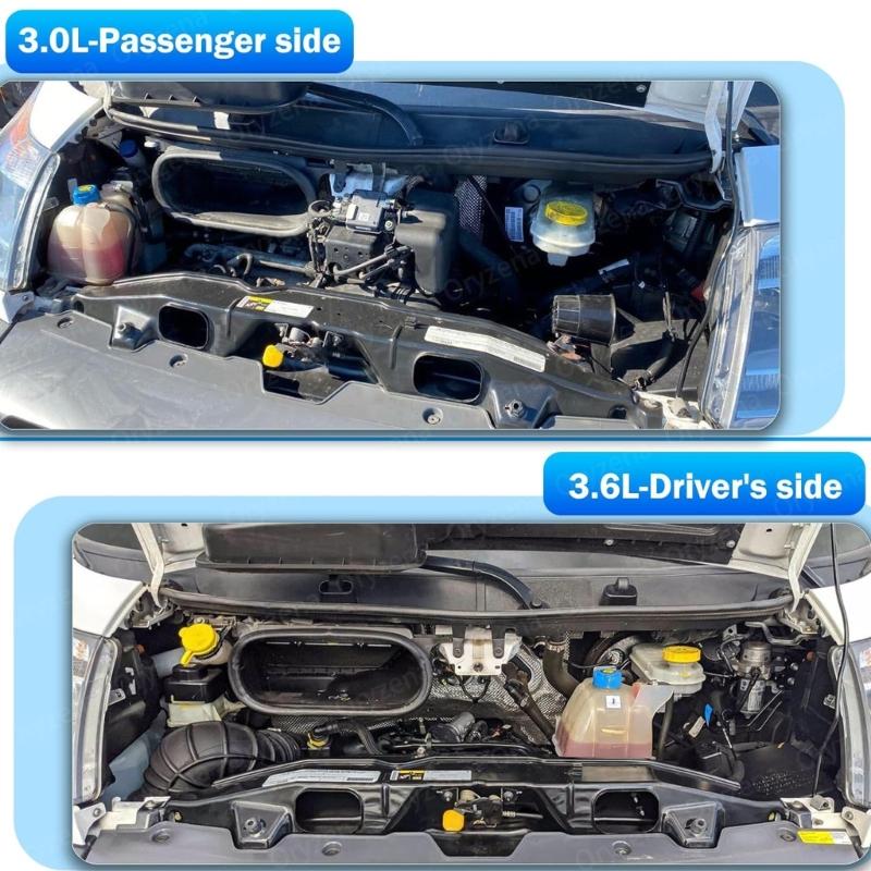 Replacement Coolant Reservoir 52014880AA 68097622AA for ProMaster 1500 2500