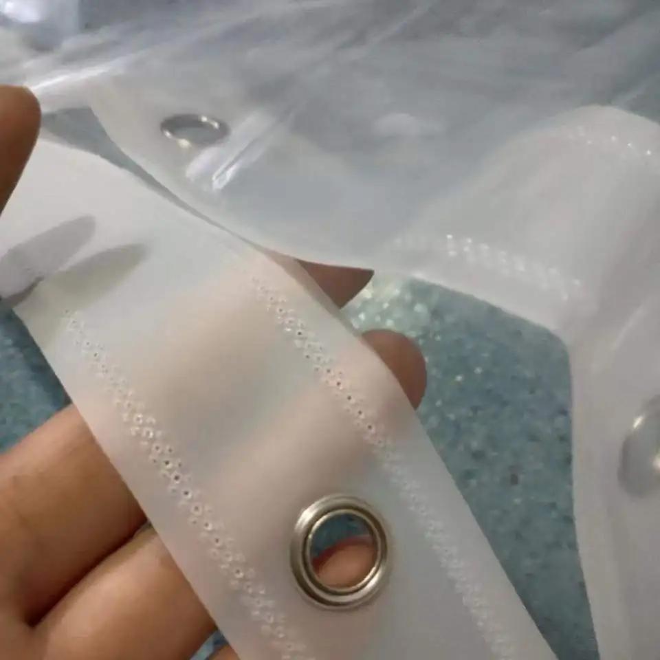 Magnétisme Doublure de Rideau de Douche Transparente Imperméable Plastique Rideaux de Bain Doublure Transparente Salle de Bain Moisissure PEVA avec Aimant