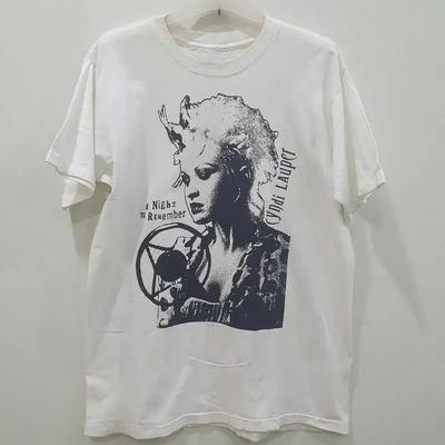 Vintage Cyndi Lauper A Night To Remember T Shirt