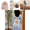 Cute Animal Print School Backpack For Kindergarten And Primary School Children