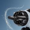 Solar-Powered Car Airplane Ornament, Creative 360-Degree Rotating Car Decoration, Dashboard Light-Sensing Fan Accessory