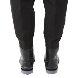 Daiwa (DAIWA) Fishing Waders, Radial Waders (Round Toe), Black, Size S, RW-1301