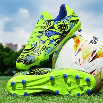 Trainings-Fußballschuhe Herren Schnelle Fußballschuhe Society Stollen Studenten Trainings-Fußballfeld Stiefel Indoor-Sneaker Rutschfest