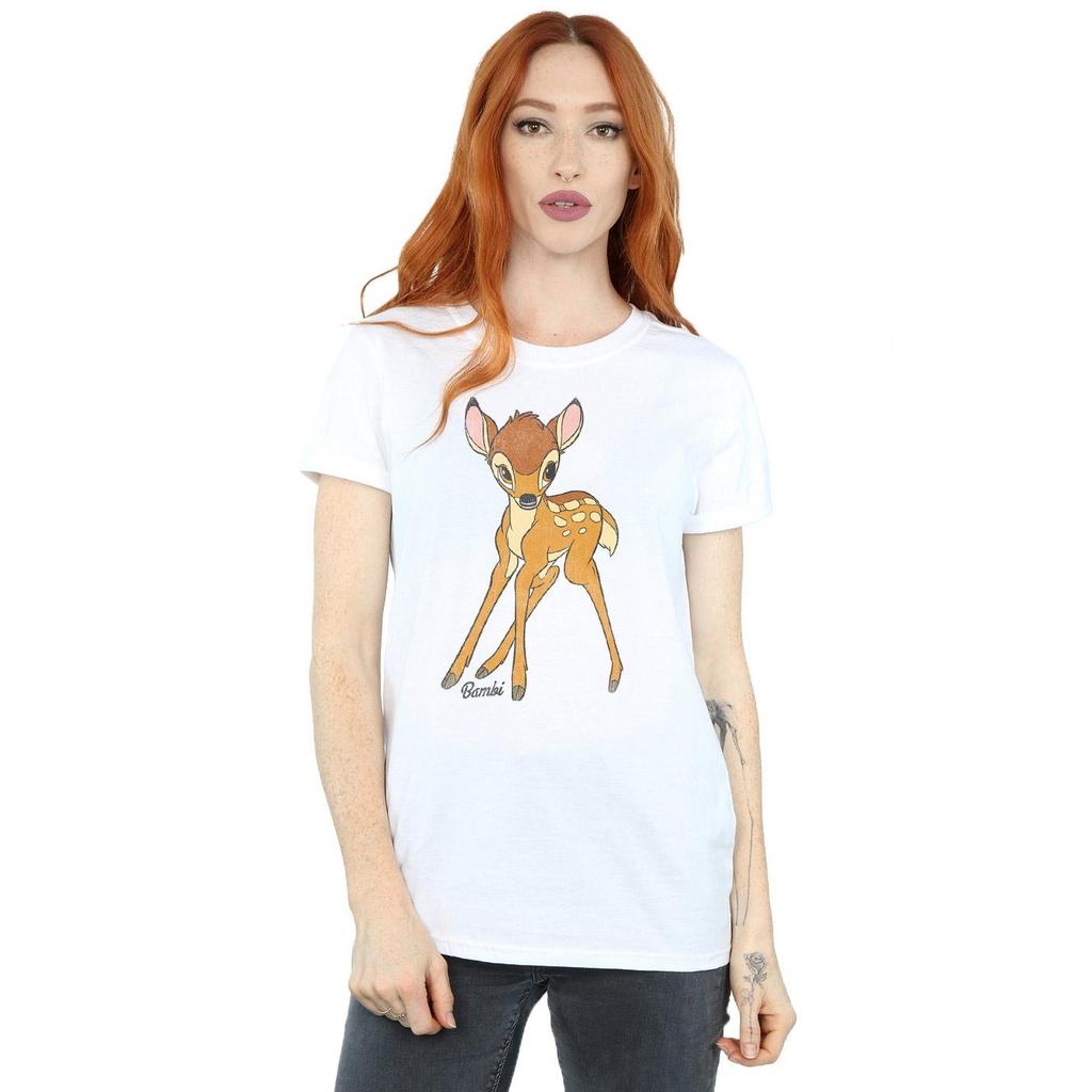 Bambi Womens/Ladies Cotton Boyfriend T-Shirt