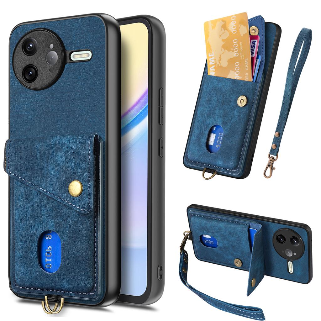 For Xiaomi Poco F7 Ultra 5G/Xiaomi Redmi K80 Pro 5G Case with Card Holder Kickstand Leather Phone Back Cover