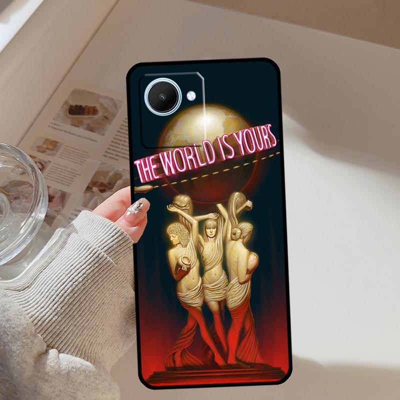Scarface 1983 Movie For Realme 13 12 10 11 14 Pro Plus GT 6T 6 5 GT7 Pro C61 C55 C53 C51 C21Y C25S C75 C67 Case